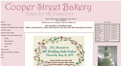 Desktop Screenshot of cooperbakery.com